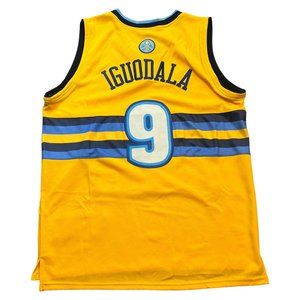 Denver Nuggets Andrew Iguodala Jersey Adidas Medium Yellow NBA Basketball